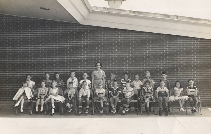Sam Houston Elem. First Grade 1956